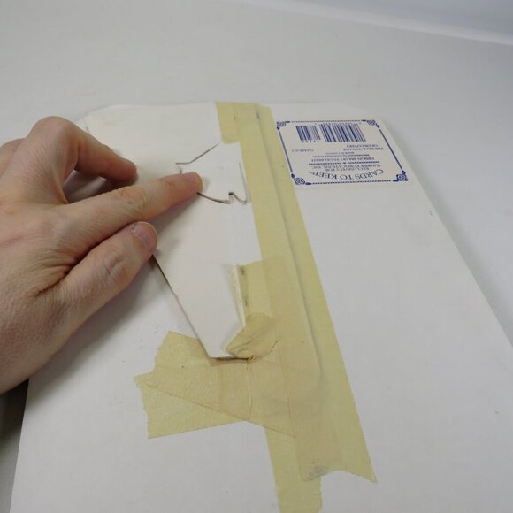 Vintage Mary Engelbreit 3-D stand up sign 10" tall "The Real Voyage..." - Picture 13 of 13